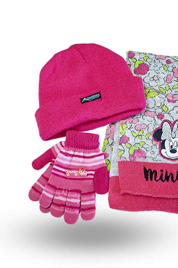 Hat, Scarf, Gloves Set - 3