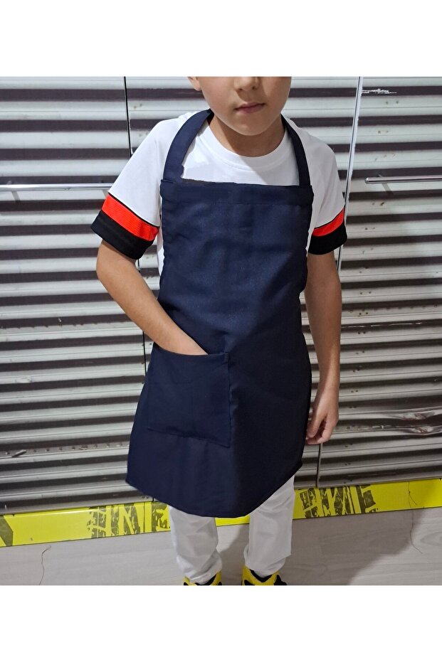 مريلة مطبخ للأطفال (موديل بسيط) - 2