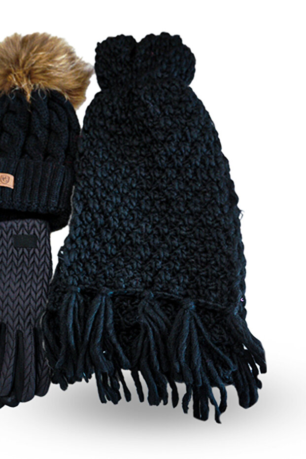 Hat, Scarf, Gloves Set - 2