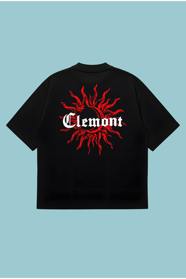 Clemont Sun Boxy Fit Oversized Unisex 100% Cotton-Pack T-Shirt – Printed T-Shirts | Streetwear