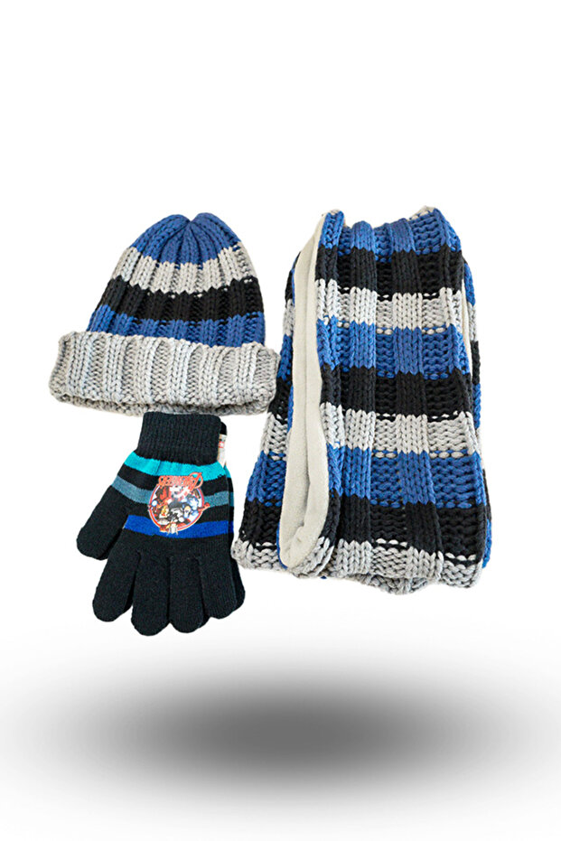 Hat, Scarf, Gloves Set - 1
