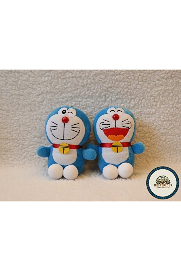 2-Pack Plush Keychain with Doraemon - 1
