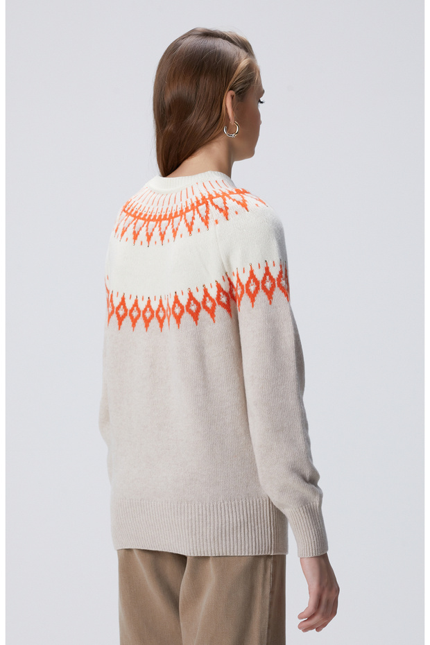 Kırık Beyaz Kazak - 5