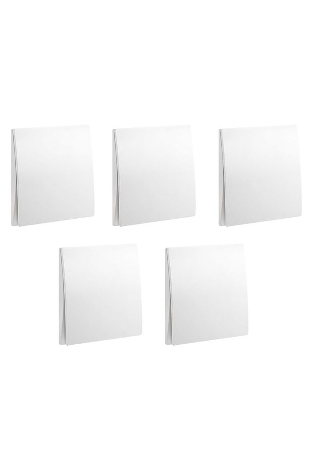 Legrand Mallia Senses Switch Matt White Screw Type Terminals 16A 250V Pack of (5, 1 Gang 1 Way)