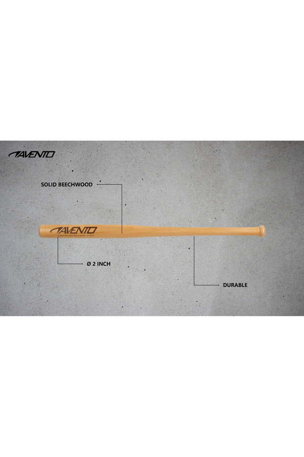 Bata baseball Avento, lemn ,78 cm - 4