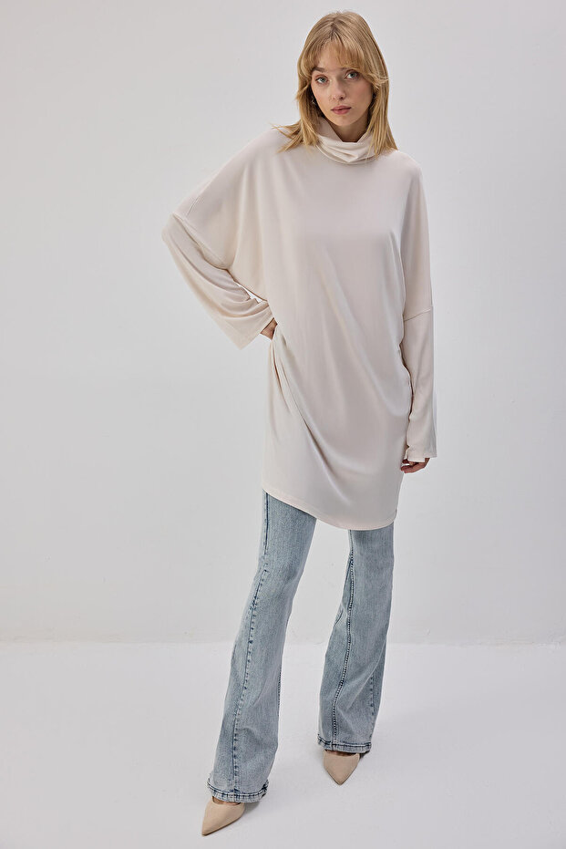 T KOL ÖRME TUNİK - 1