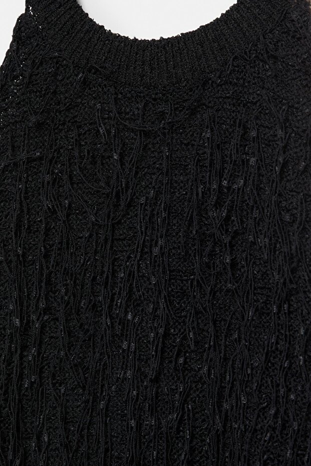 Püsküllü halter top - 8