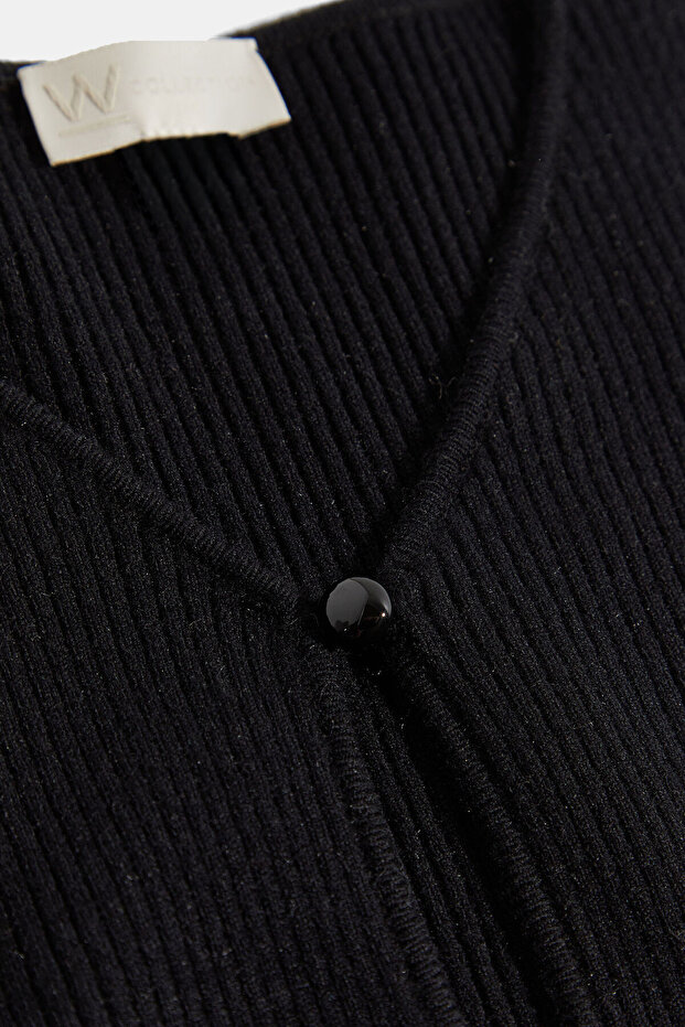 SİYAH RİBANA TRİKO - 4