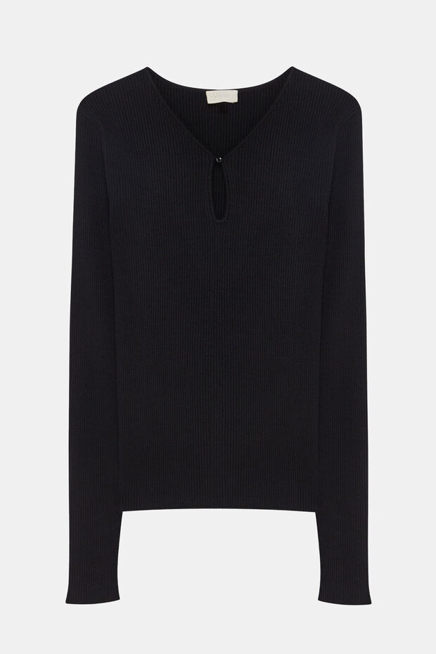 SİYAH RİBANA TRİKO - 1