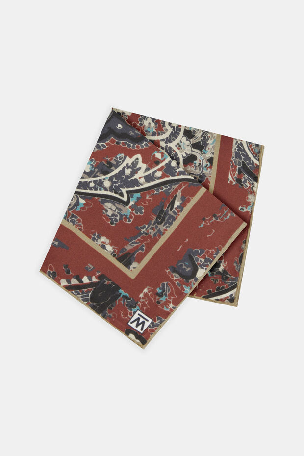 DESENLİ İPEK MENDİL - 2