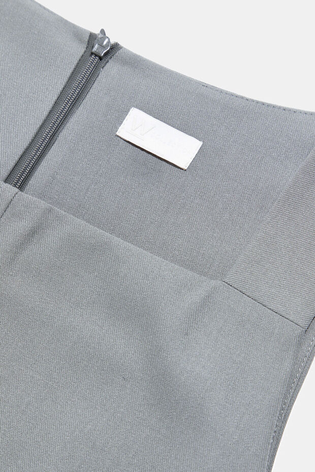 AÇIK HAKİ MİNİ ELBİSE - 3