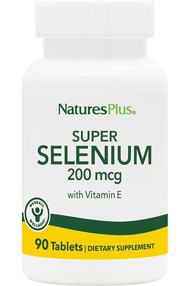 's Plus Super Selenium High (200 ميكروجرام، 90 قرصًا)