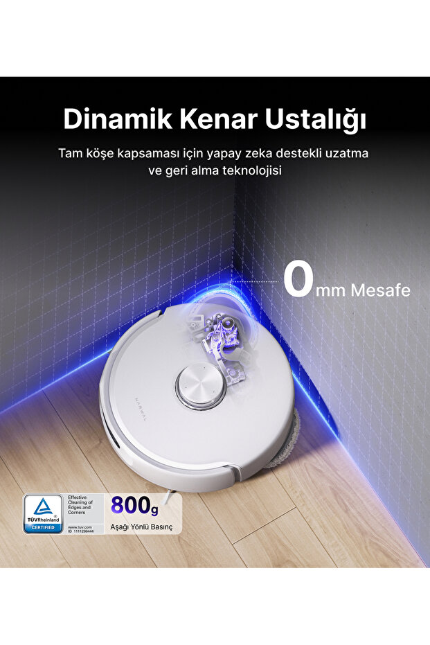 Freo Z10 Ultra Akıllı Robot Süpürge Gri,18.000PA Emiş Gücü - 6