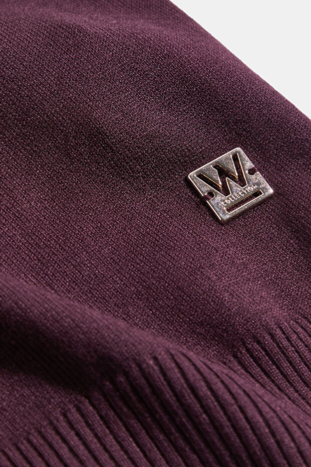 BORDO TRİKO YELEK - 5