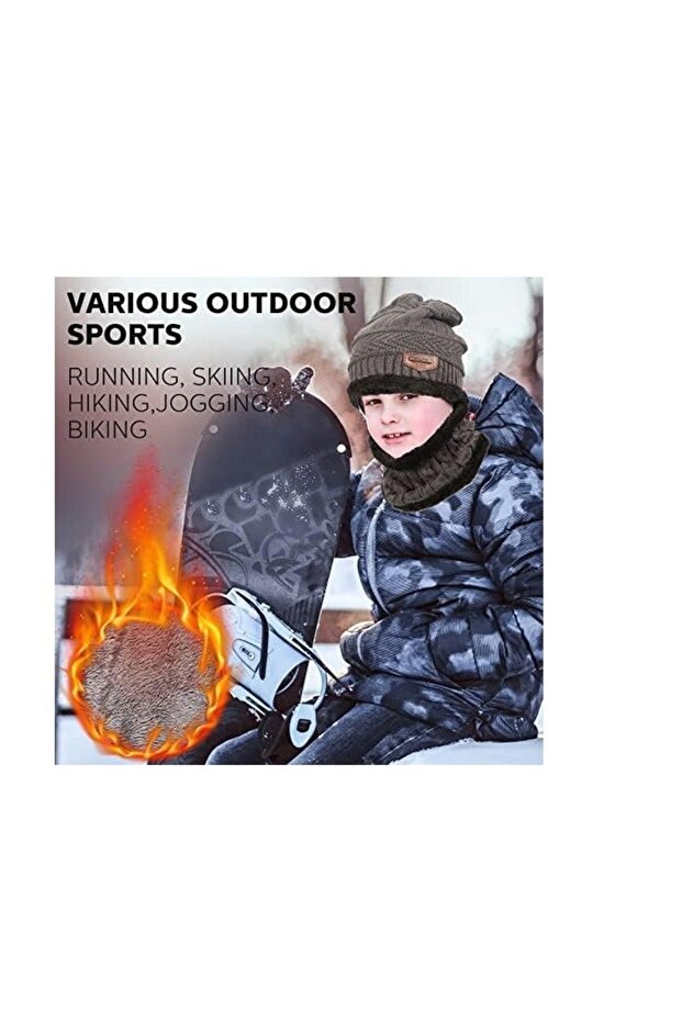 قبعة شتوية سميكة عصرية - 2