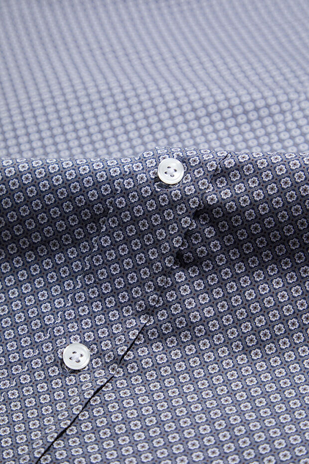 BASKI DESENLİ GÖMLEK - 5