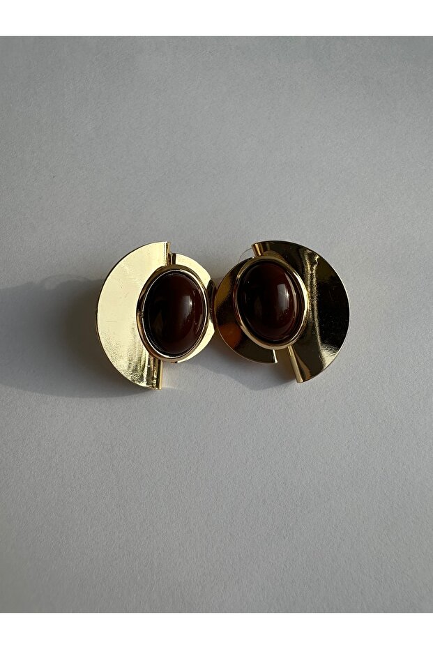 vintage çelik küpe - 1