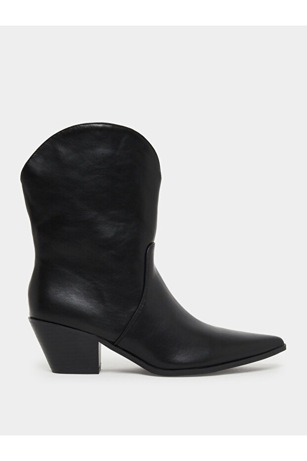 Black Western Ankle Boots