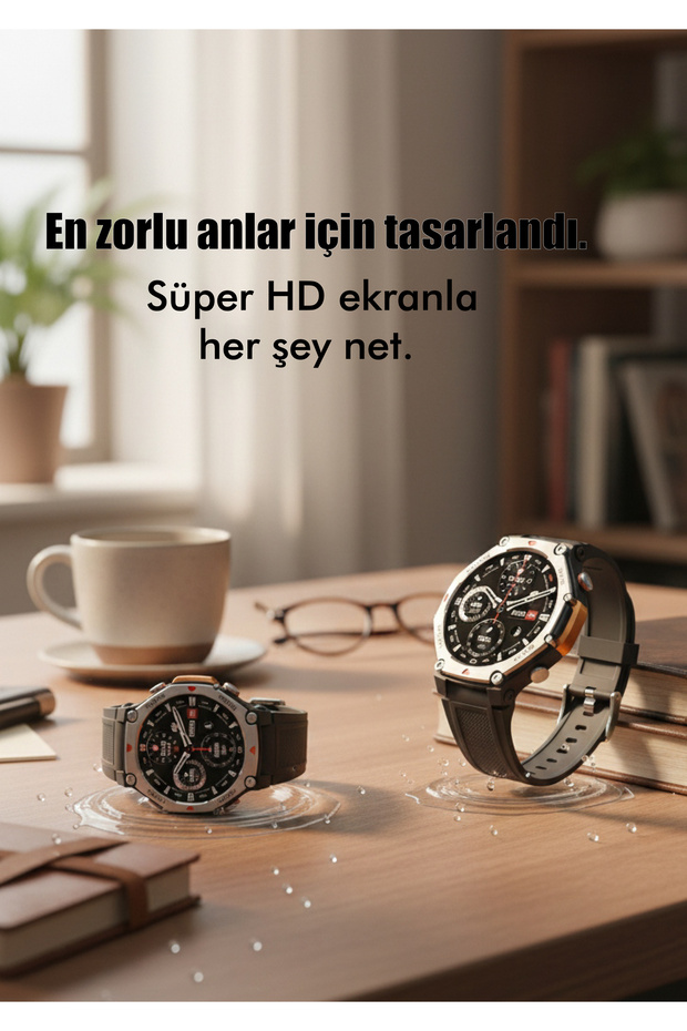 RX-4 Akıllı Saat – Android & iPhone Uyumlu - 4