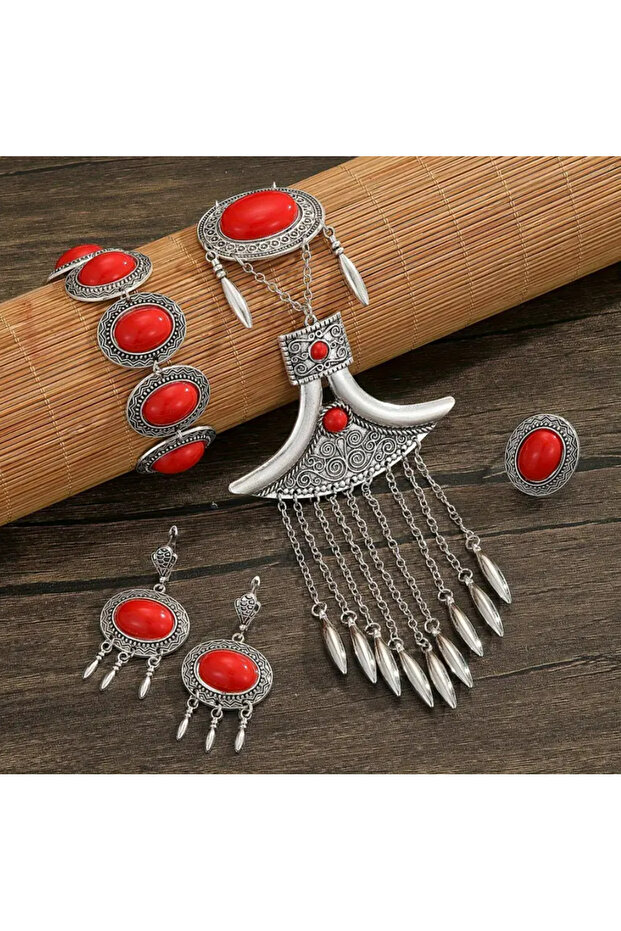 Ethnic Authentic Handmade Quartet Set - 2