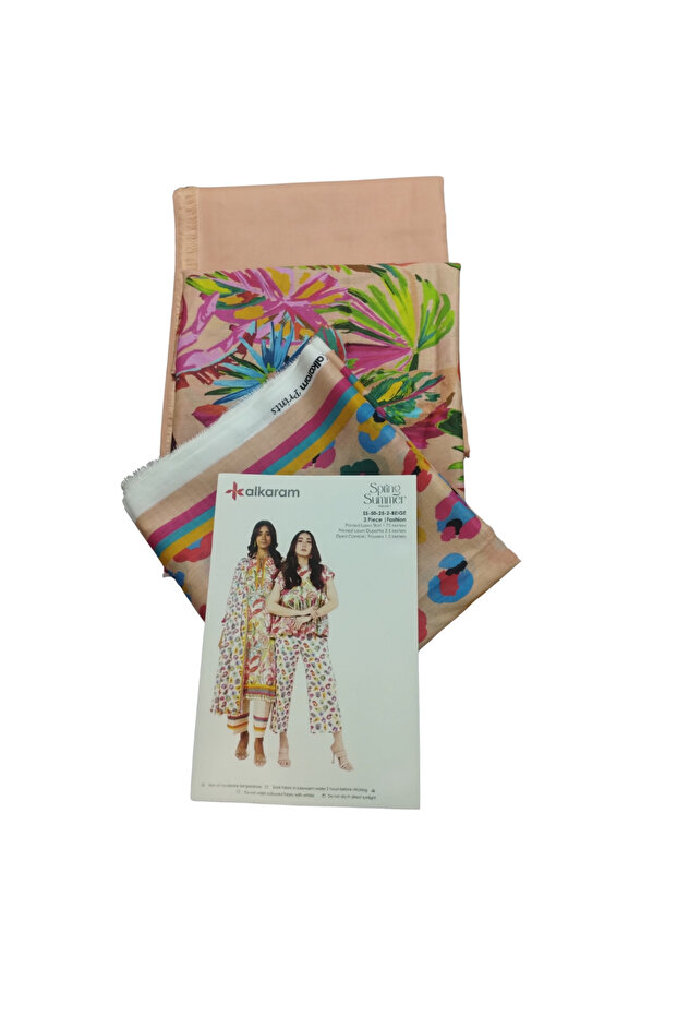 Lady Dress 3PC Digital Printed Lawn 3PC Dress Unstitched