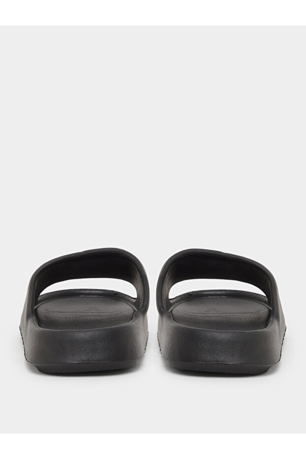 Solid Thick Sole Bathroom Slippers - 4