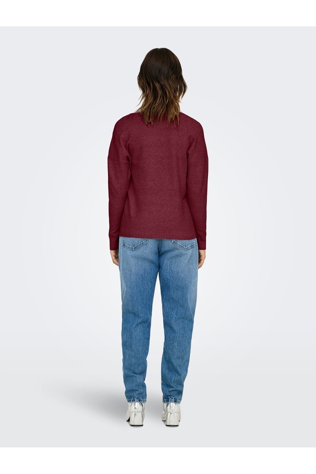 V Yaka Örme Kazak 15224360 - 4