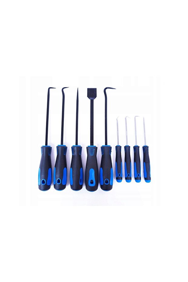 Hook and scraper set, 9 pieces, - 2