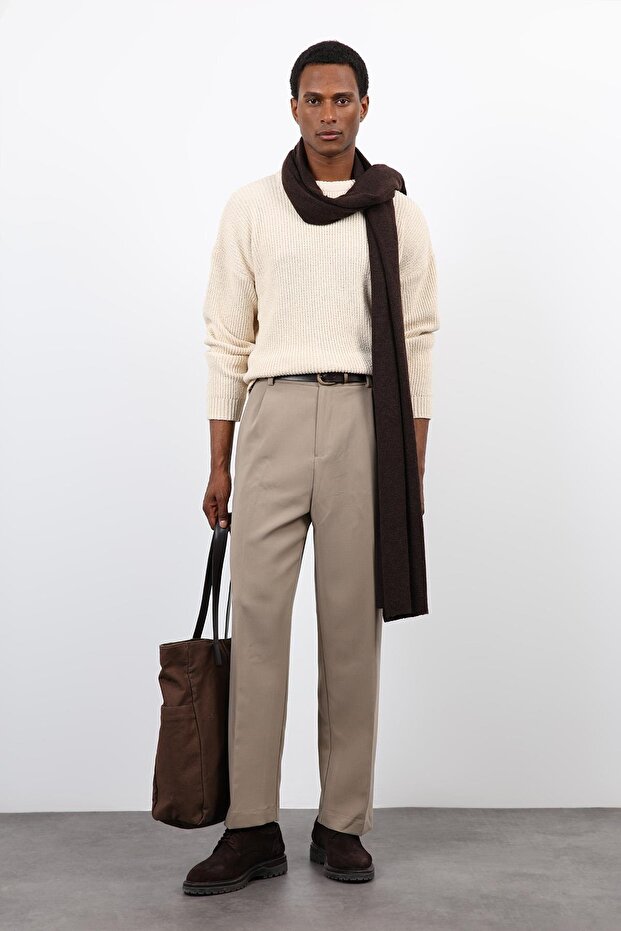 Taş Örme Triko Erkek Kazak - 1