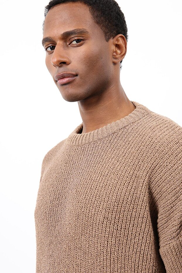 Vizon Örme Triko Erkek Kazak - 5