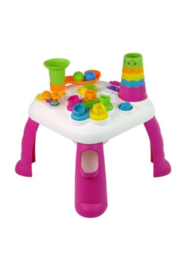 Interactive table with sounds and lights Pink - 1