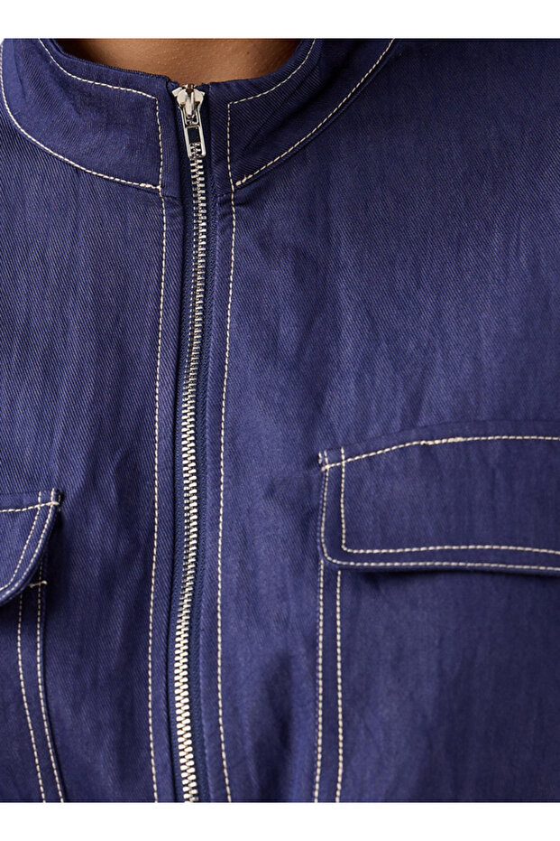 قميص برباط وأكمام طويلة - 3