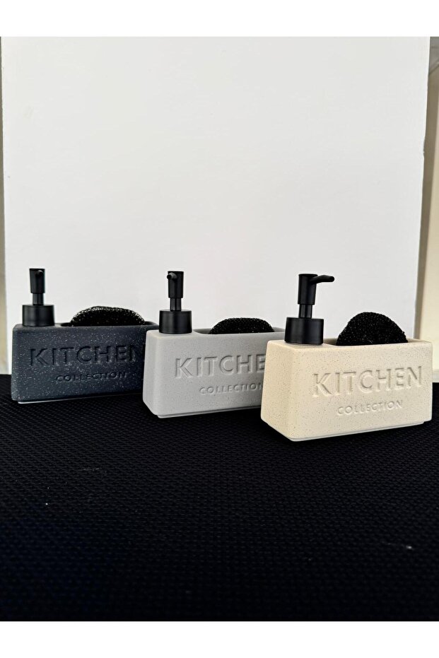 وعاء صابون سائل سيراميك للمطبخ - 2