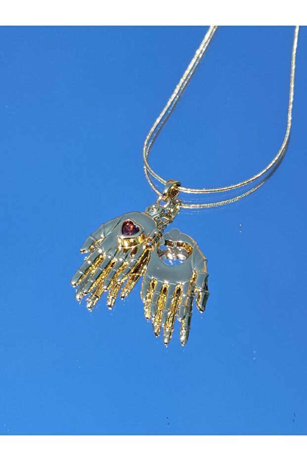 Açılan El Çelik Kolye - 1