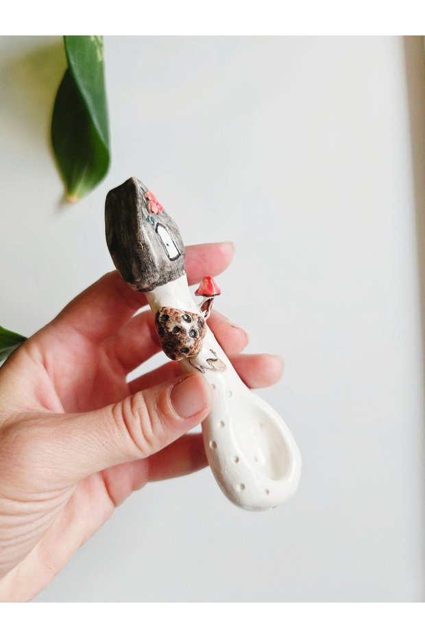 ملعقة فطر يدوية الصنع للعام الجديد - 2