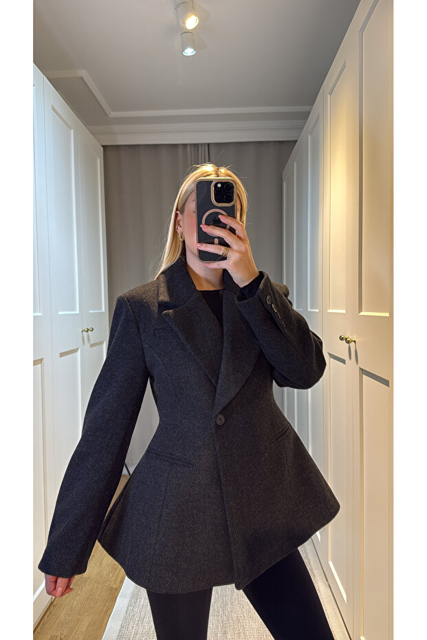 KAŞE BLAZER CEKET - 4