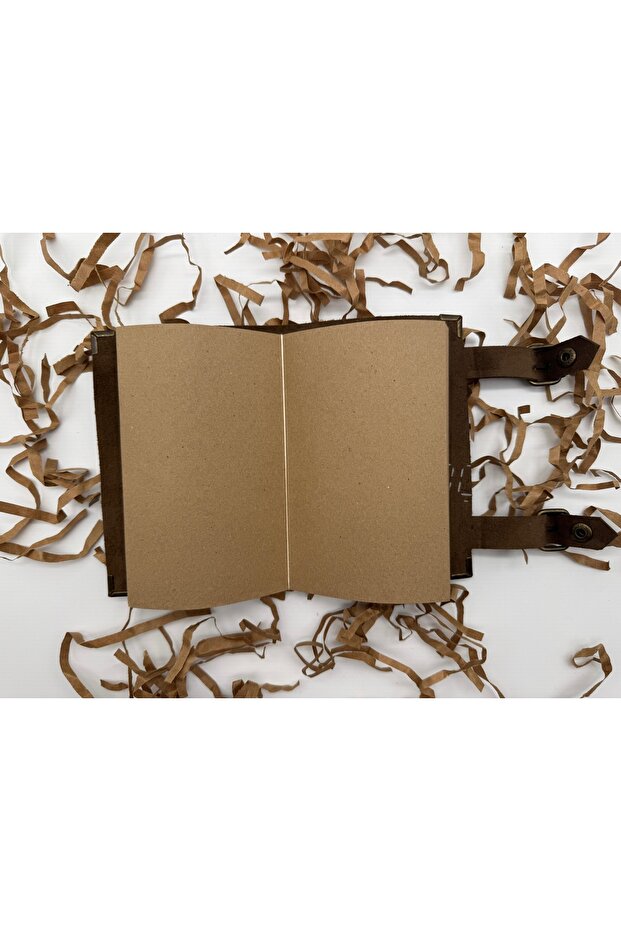 Faux Leather Float Model Notebook Gray - 2