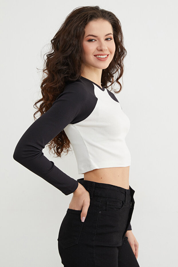 Basic Reglan Kol Crop Body - 7
