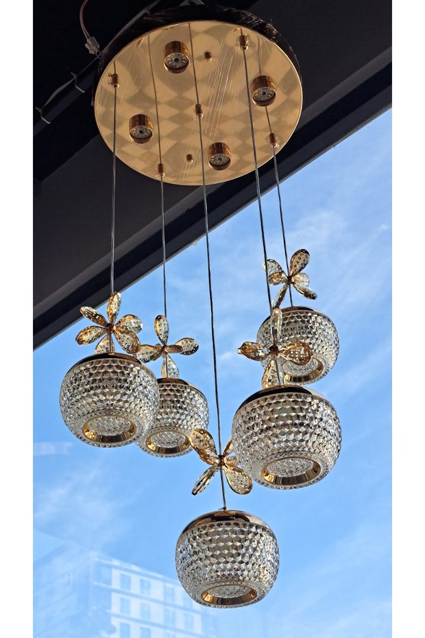 MAZEL ÜÇ RENK LED SARKIT AVİZE - 3