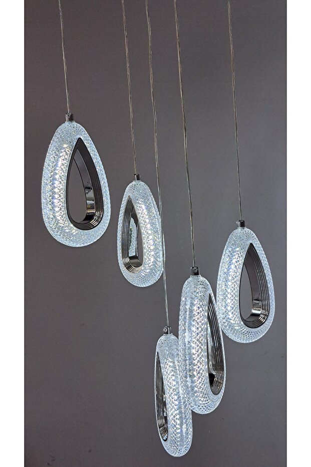 ÜÇ RENK LED SARKIT AVİZE - 4