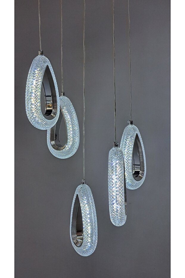 ÜÇ RENK LED SARKIT AVİZE - 9
