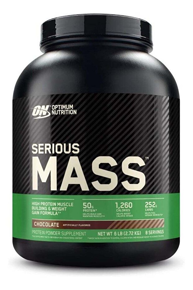 Serious Mass: High Protein Muscle Building & Weight Gainer Protein Powder - Chocol