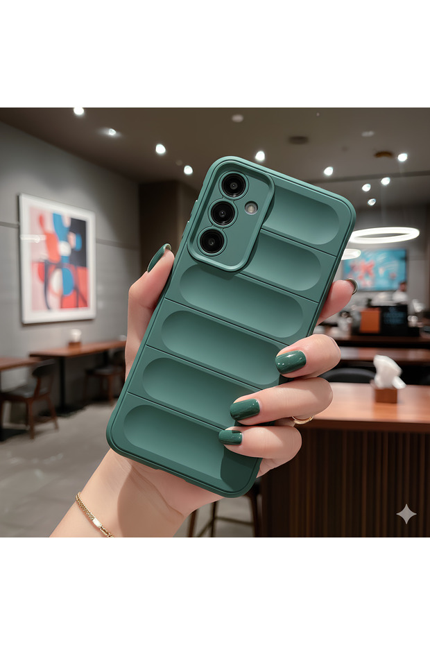 Samsung Galaxy A17 Case Flexible Structure Hollowed Out Design on the Back Silicone Cover