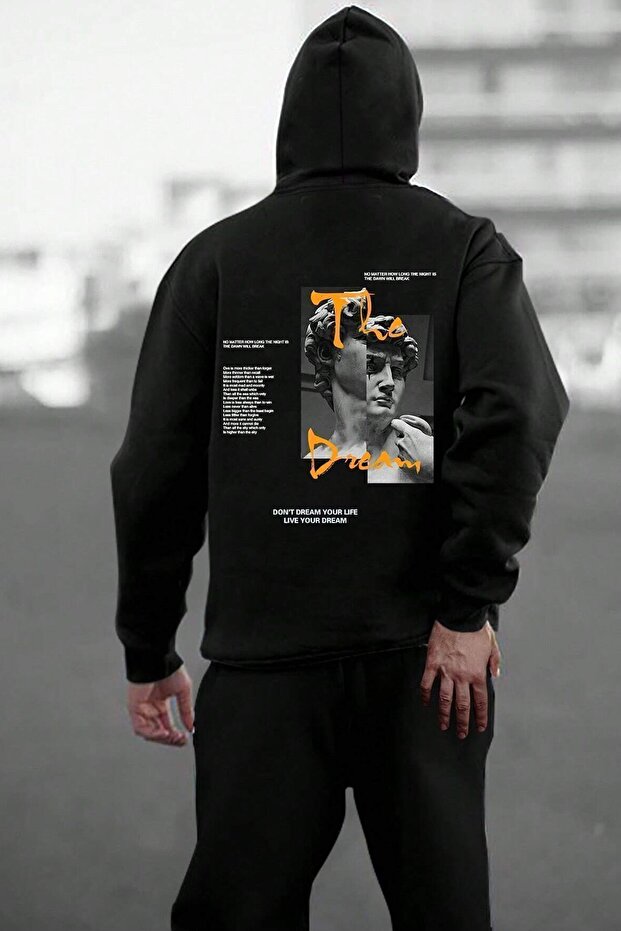 طقم بدلة رياضية بطبعة The Dream للجنسين