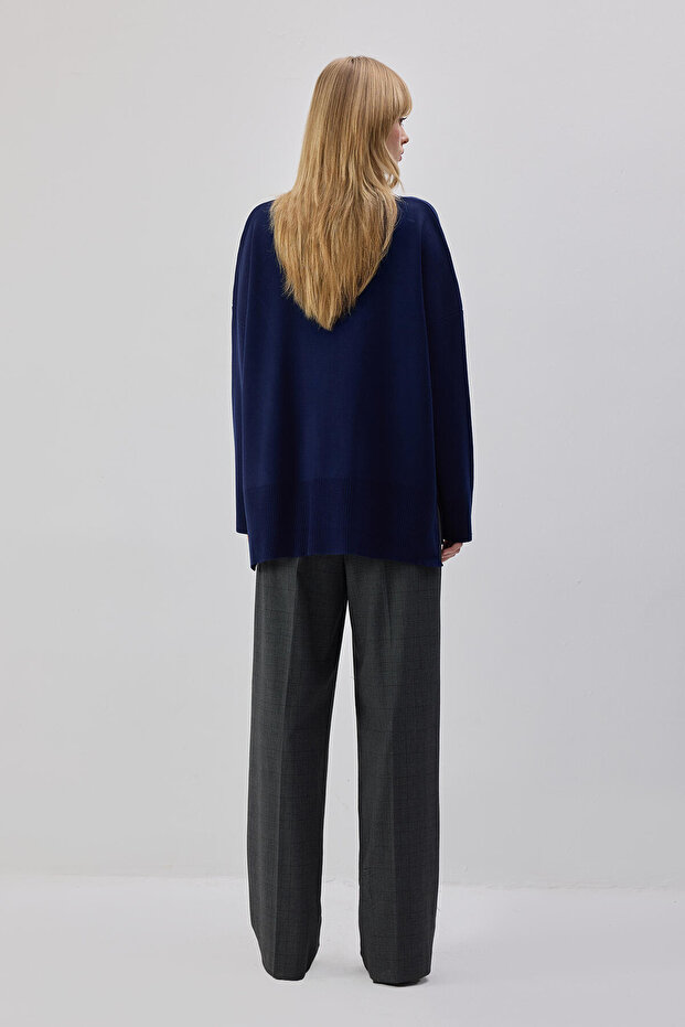 DİK YAKA BASIC TRİKO KAZAK - 6