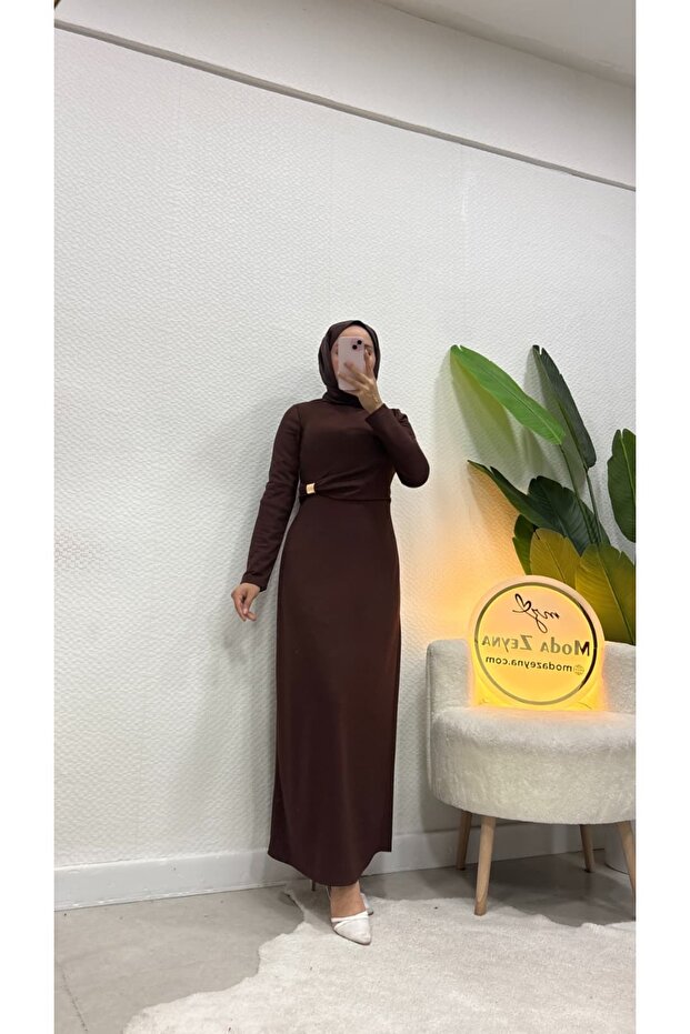 Hira Tesettür Elbise - 4
