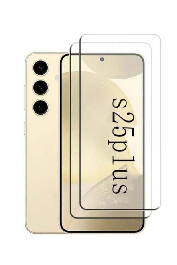 2 Pack Screen Protector for Samsung Galaxy S25 Plus 5G - Tempered Glass, Case Friendly, Ultra Resist