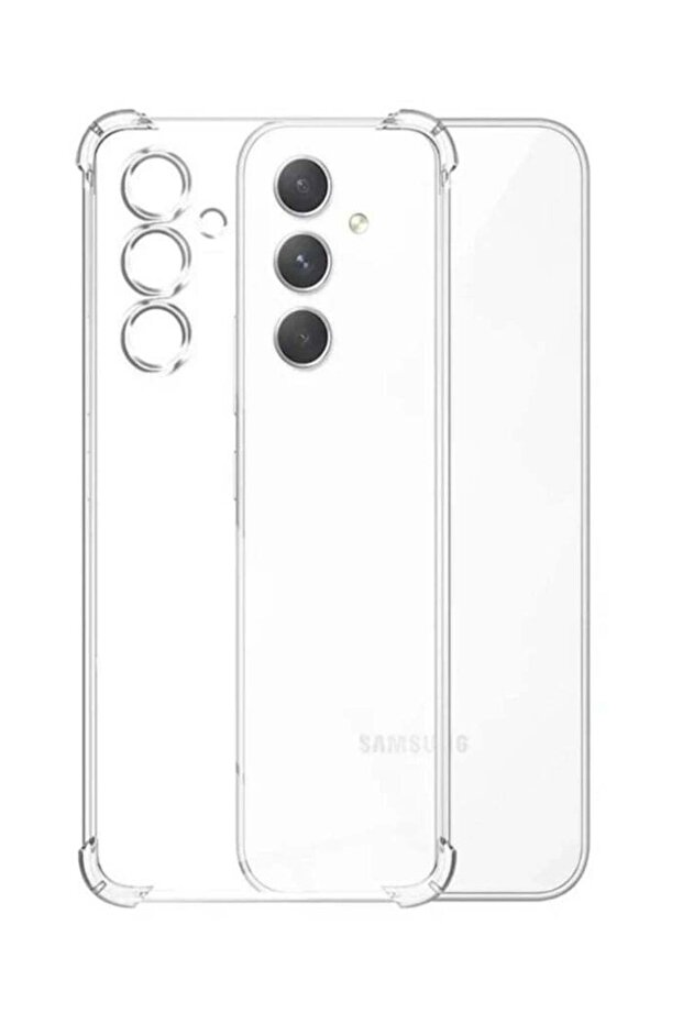 Case for Samsung Galaxy S25 Plus Clear TPU Four Corners Protection Cover Transparent Soft fu