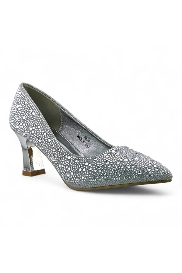 Pointed Toe Mid Heel Pump - 2