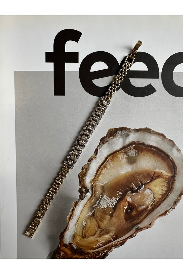 taşlı künye bileklik - 3